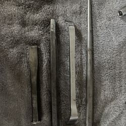 Snap-On Center Punch And MAC Chisels