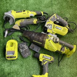 Ryobi Tool Set Plus Others