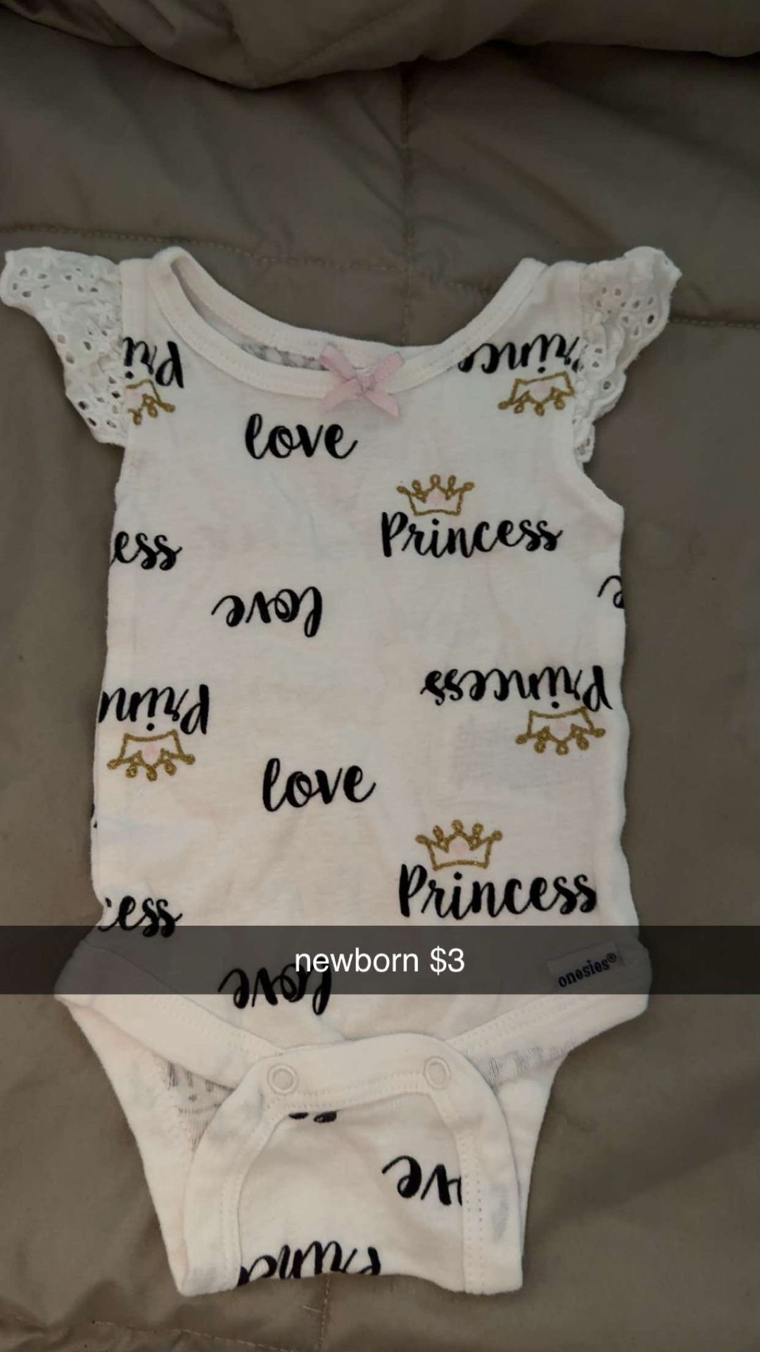 Newborn baby girl clothes