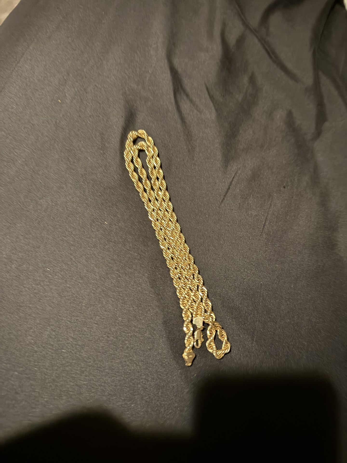 Gold 14k Rope Chain 