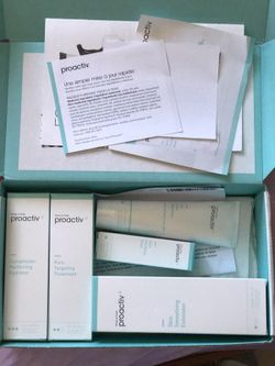 Skin care - proactive retail for $150 selling for $50 brand new never used
