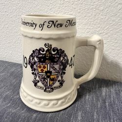 Vintage ceramic beer mug