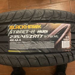 BlackHawk Street-H HU01 UHP 235/45R17 97W XL Passenger Tire