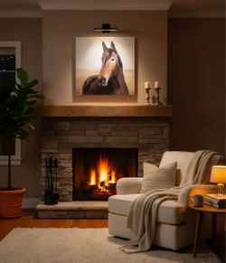 Large Horse Portrait Wall Art