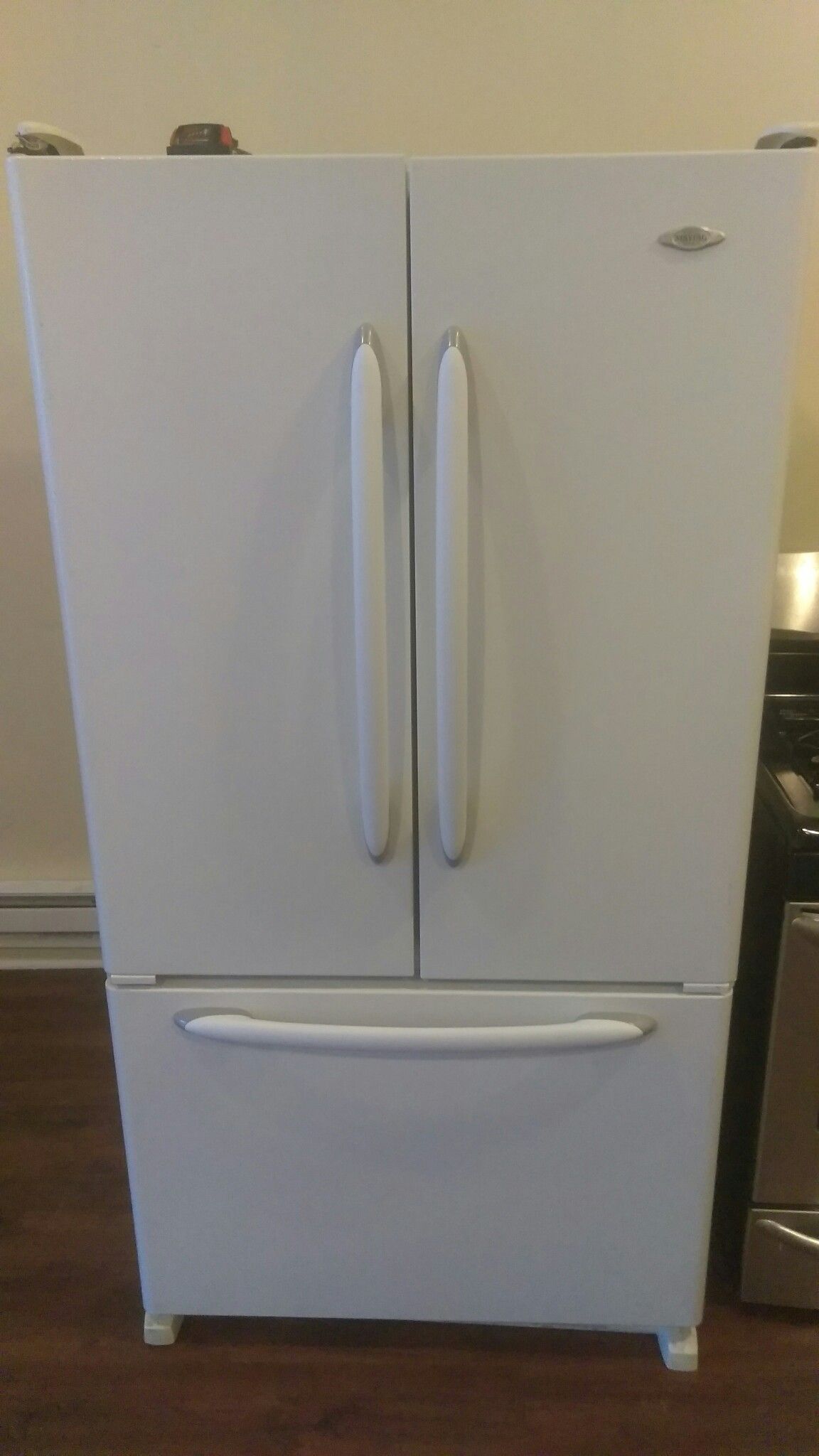Maytag!!! White 3 door fridge very spacious