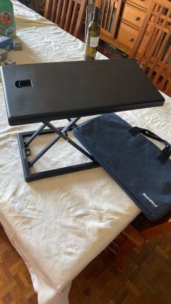 Rocelco Portable Laptop Riser With Bag Excellent Condition 