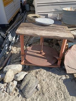 Old pottery wheel