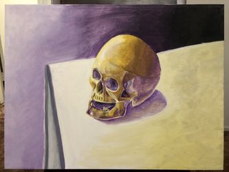 Oil on canvas paintings large