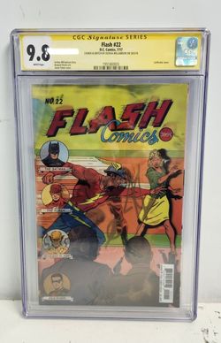 The Flash #22 signed by Joshua Williamson Signature Series CGC Signature Series 9.8