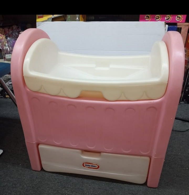 Vintage Little Tikes Changing Table Storage And Drawer