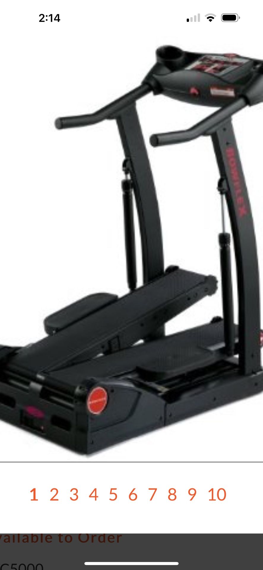 Bowflex TreadClimber TC 500