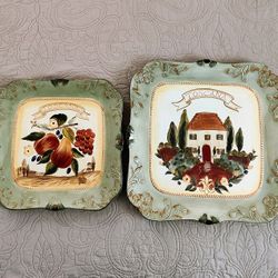 2 Beautiful Dinner Platters New Never Used. Fontana Pickup.
