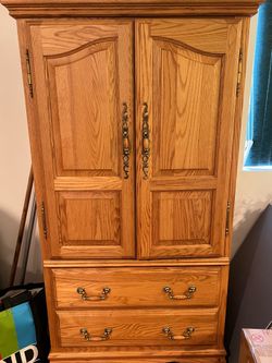 Solid oak Cabinet