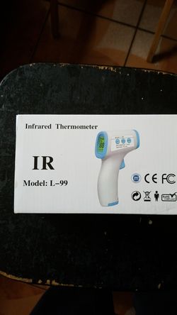 Infrared thermometer.