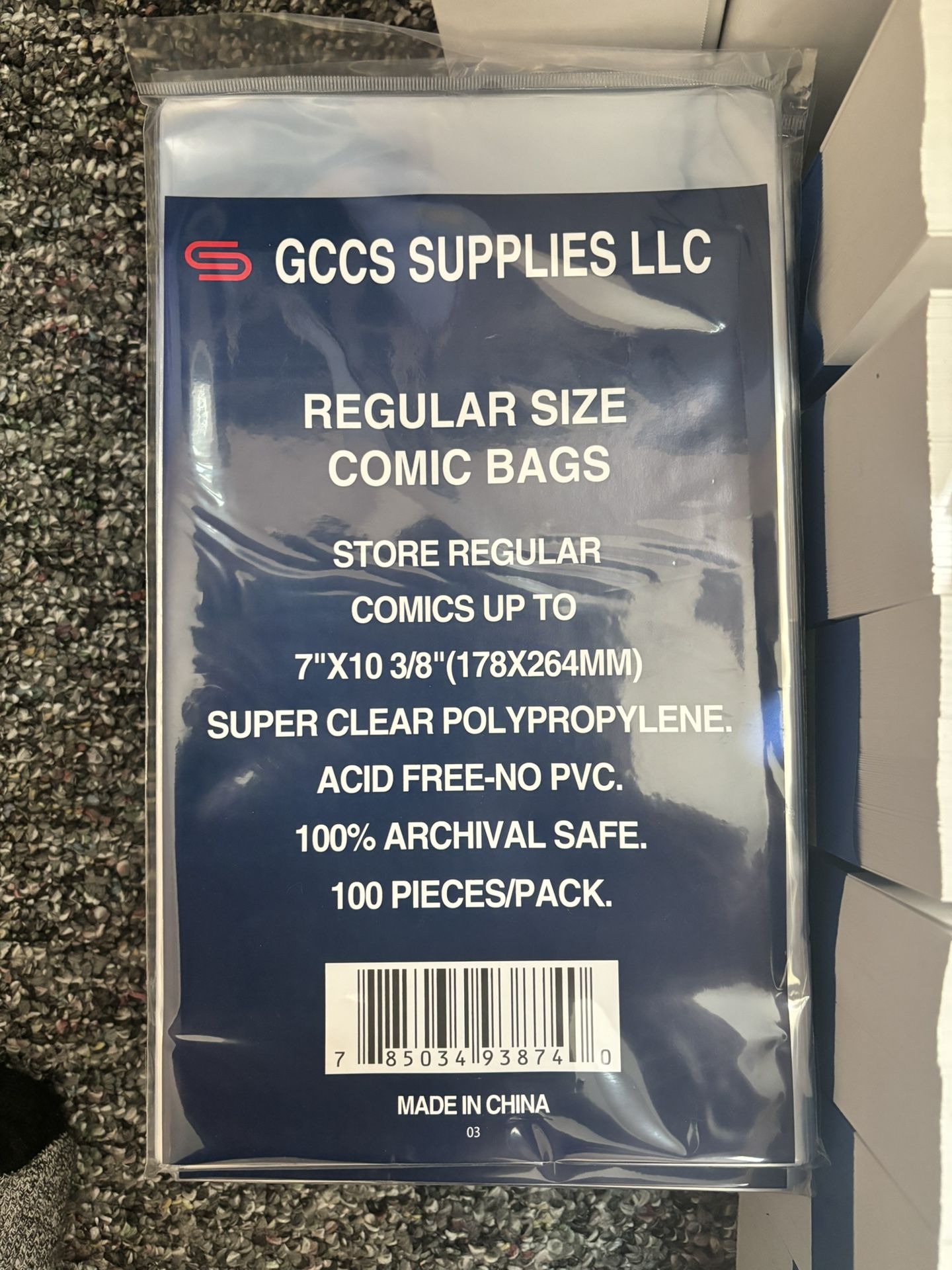Comic Bags And Boards