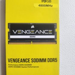 CORSAIR VENGEANCE DDR5 SODIMM 16GB (1x16GB) DDR5 4800