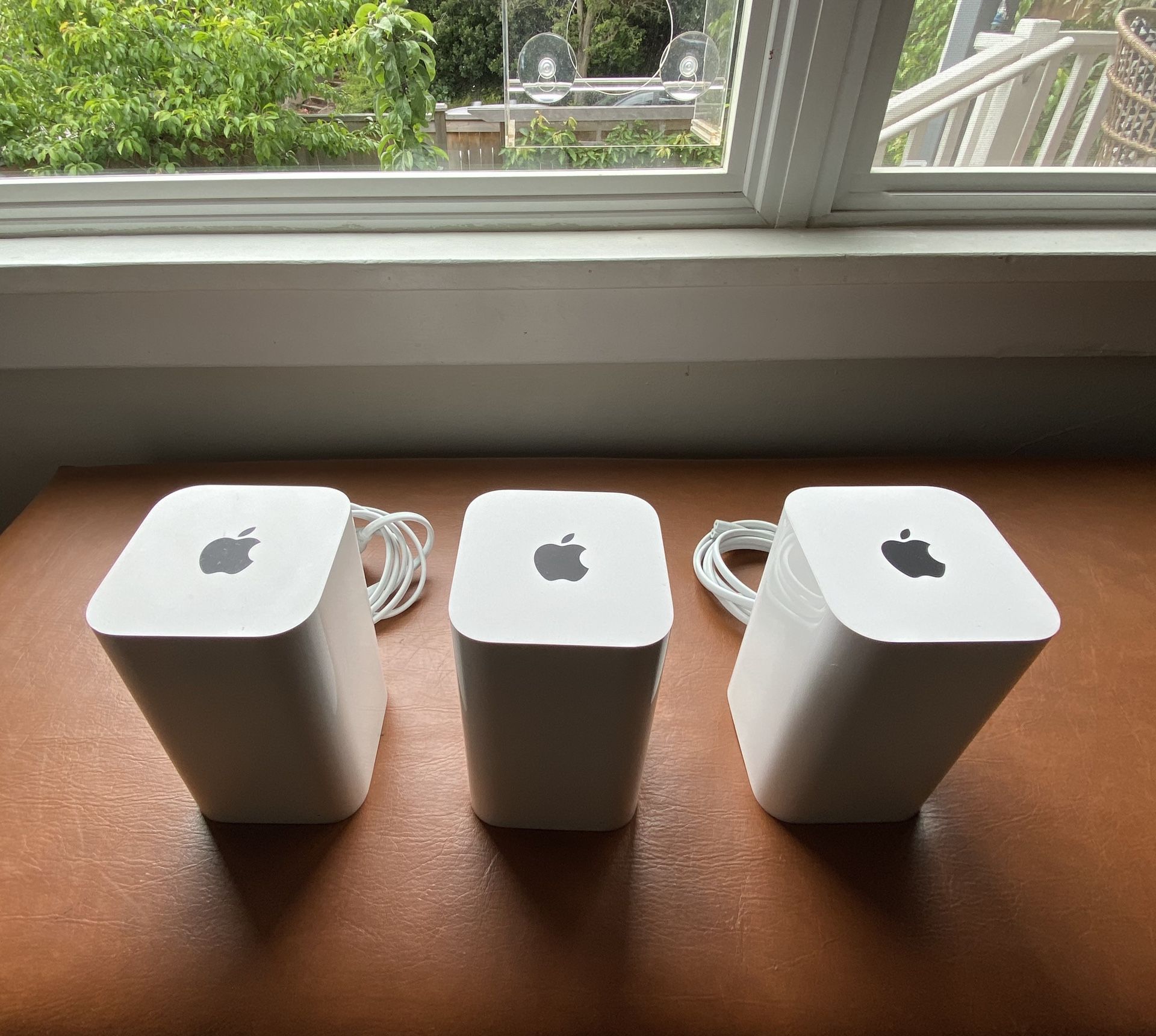 Three — Apple AirPort Extreme (6th Gen) Bass Stations