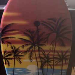 Surfboard With Hand String 