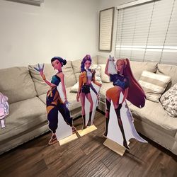 K- Pop demon Hunter figure cutouts!
