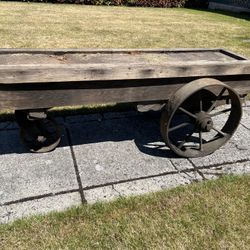 Antique Industrial Cart