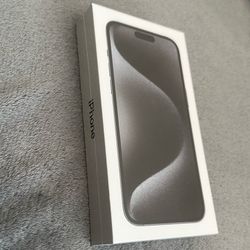 IPhone 15 Pro Max , Black Titanium,,, 1TB 