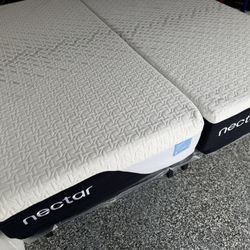 Nectar Classic Memory Foam, Twin XL, Like New, Excellent Condition