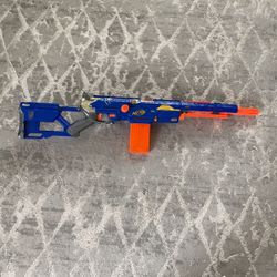 Nerf Gun With A Magazine