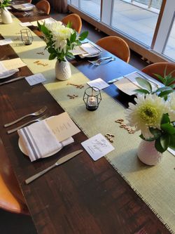 Rehearsal Dinner Table Runner, Very Long