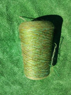 Large Cone of Multicolor Yarn