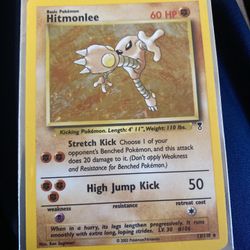 2002 Secret Holo Rare Hitmonlee (Good Condition)