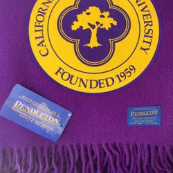 Pendleton California Lutheran University Blanket. Officially licensed Blanket