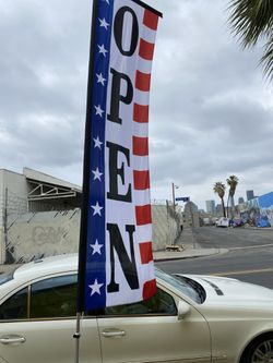 Open Flags Rectangle Or Windless