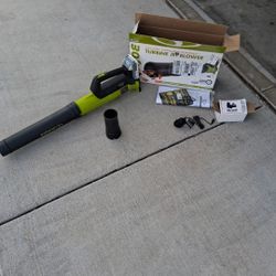 🍁SUN JOE  24V-TB-LTE 24-Volt Cordless Compact Turbine Jet Blower 🍂