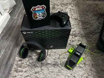 Xbox Series X w/ Headset and Controller Charger