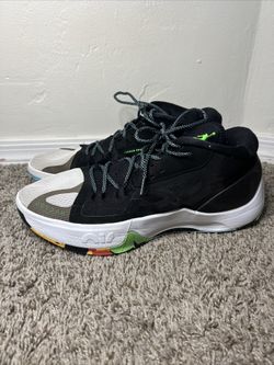 Air Jordan Zoom Separate Shoes Black White Multi Color DH0249-030 Mens 14