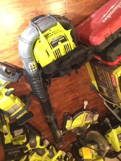 Ryobi 40V Backpack Blower! Only 75 tomorrow like new 💥💥