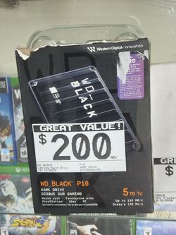 5TB Western Digital Game Drive
