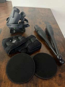 Functional Training Kit – MonkeyFeet, Indian Clubs, Ankle Weights + More