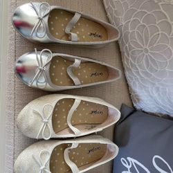 Toddler Girl 4t Clothing Lot And 9t Shoe Lot 