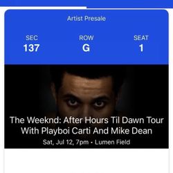 The Weeknd With Playboi Carti And Mike Dean