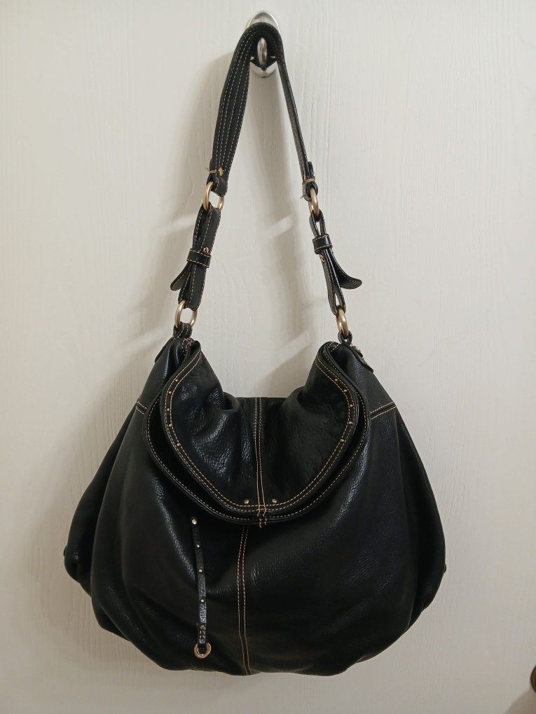 Hayden Harnett Brooklyn Soft Black Leather Handbag 
