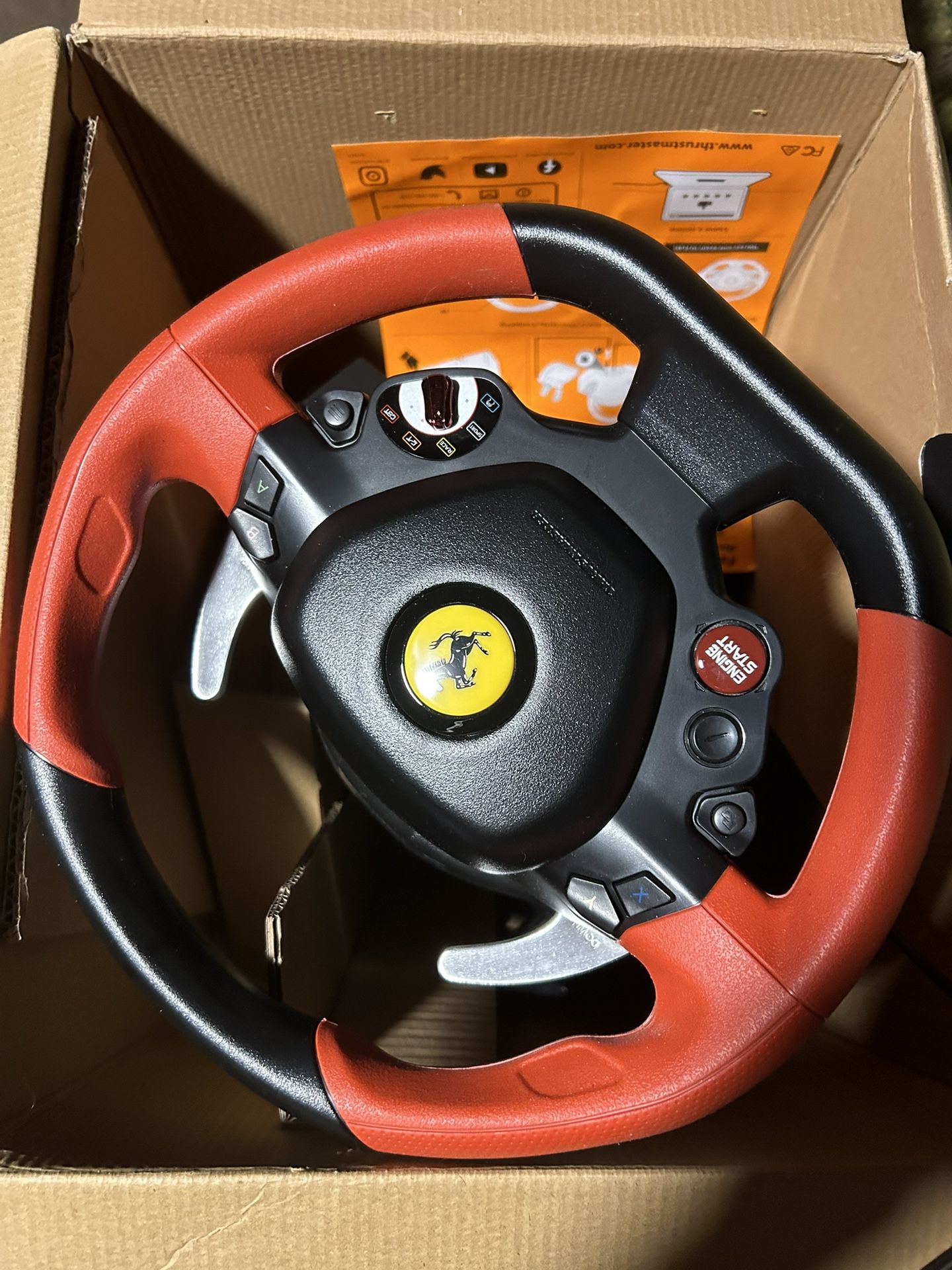 Xbox Racing Wheels Ferrari Spider458