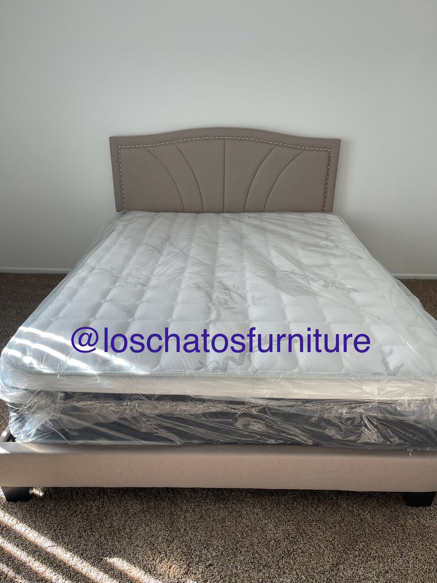 Queen Size Bed Frame With Mattress