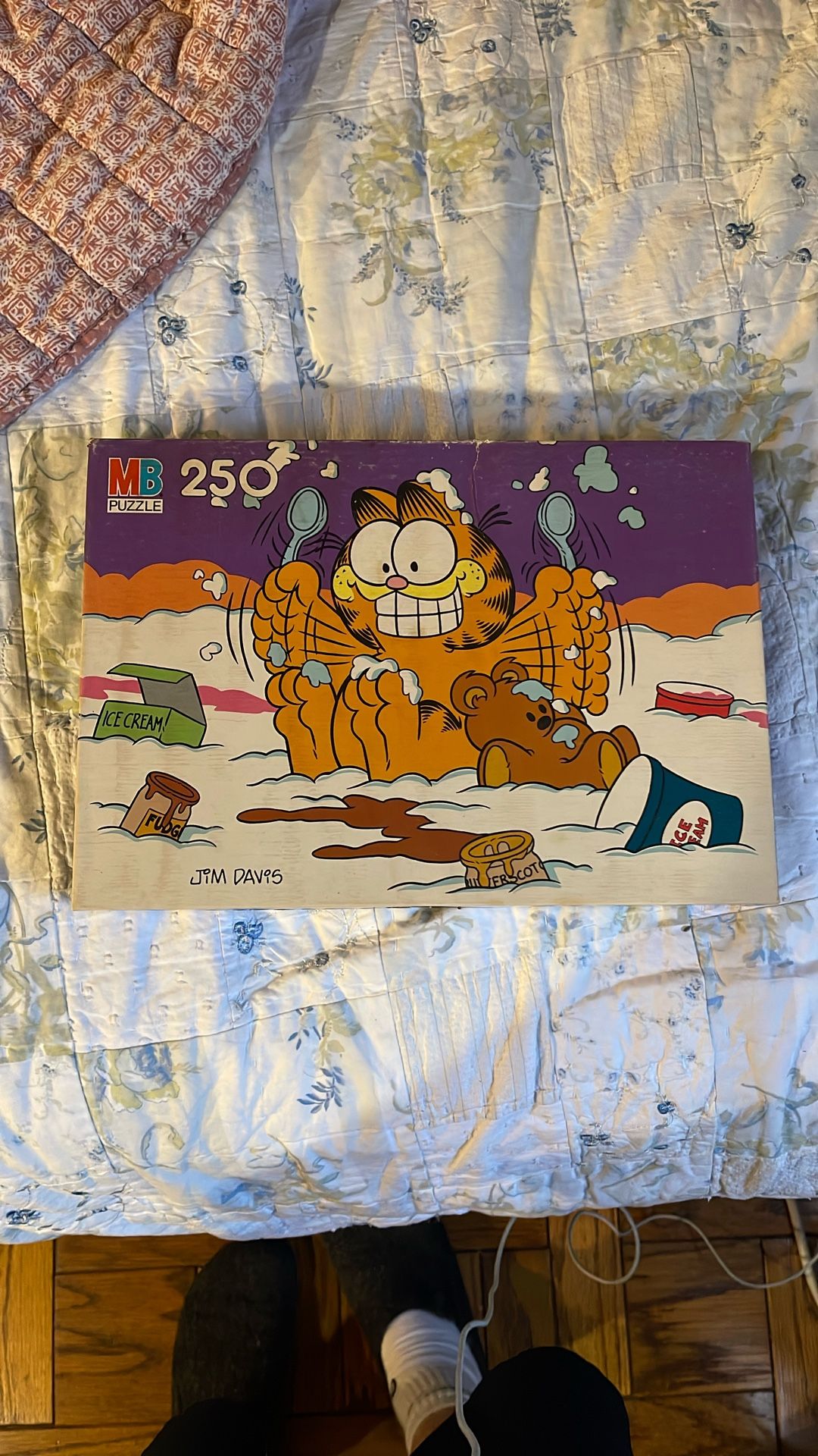 Vintage Garfield Jigsaw Puzzle 250 Pcs. 1978 $10