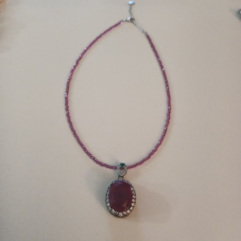 Ruby Necklace