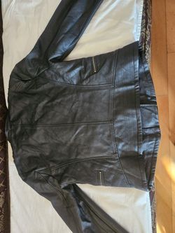Chamarra Negra Size M New