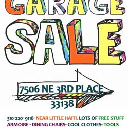 Garage Sale Little Haiti