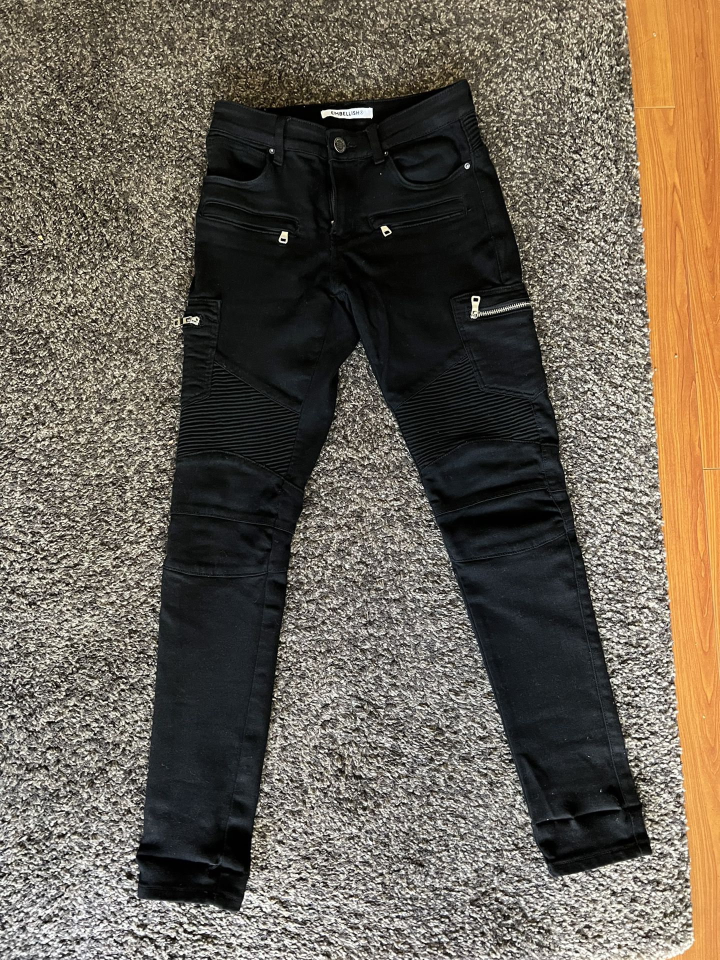 Embellish NYC Cargo Skinny Jeans (Size 28) Mens Ksubi Levi’s Purple Brand 