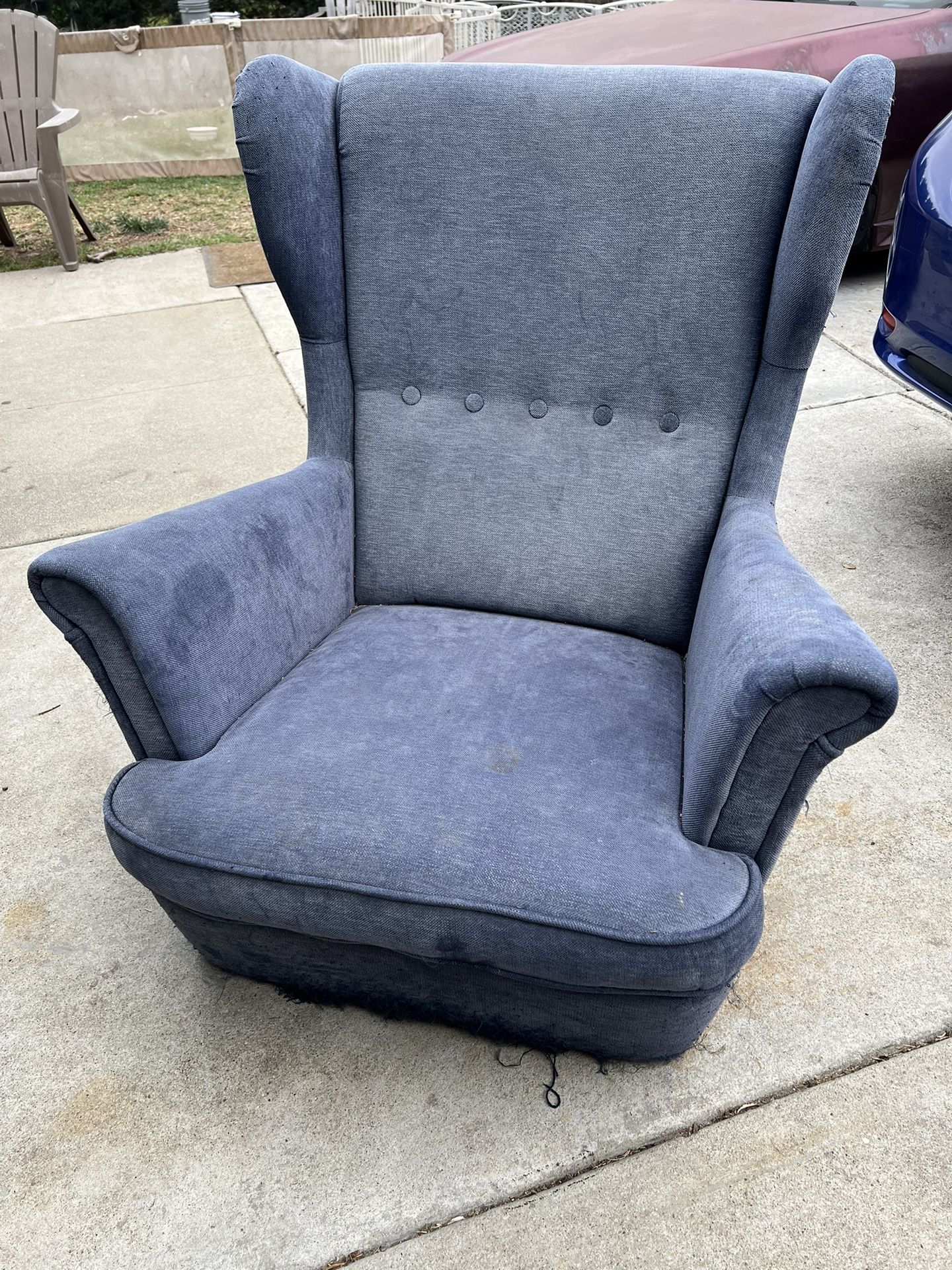 Free ikea Strandmon Wingback Chair