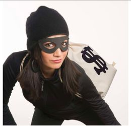 Robber eyemask and bag